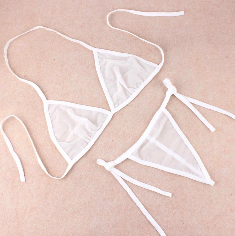 

Сексуальное нижнее белье, комплект с бюстгальтером, Женский соблазнительный ультратонкий сетчатый бюстгальтер, костюм со стрингами, бюстг...