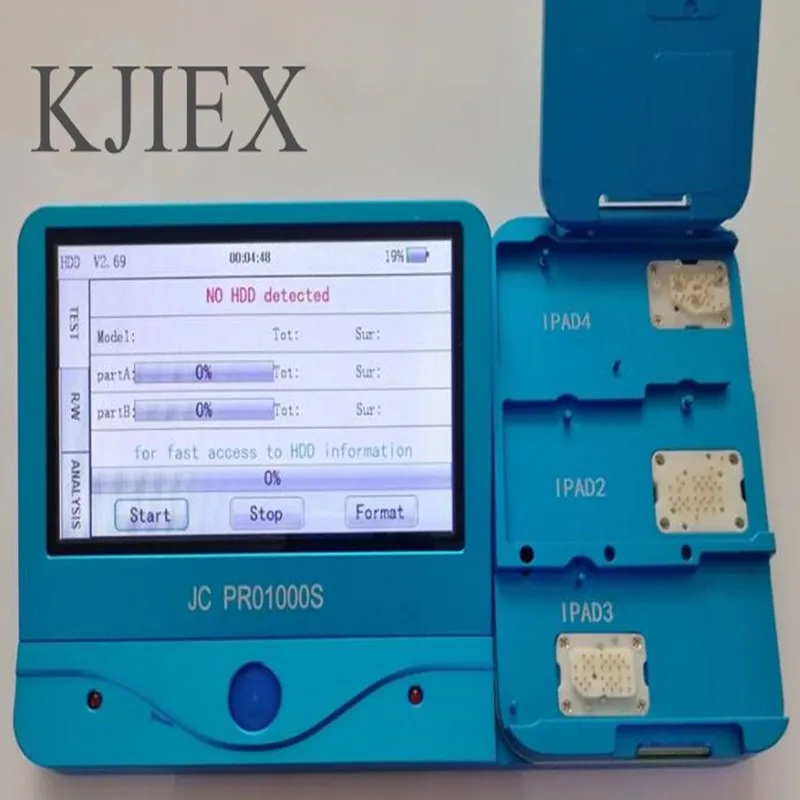 Адаптер записи и чтения JC Pro1000S iPad 2 3 4 NAND программист изменение SN инструмент для