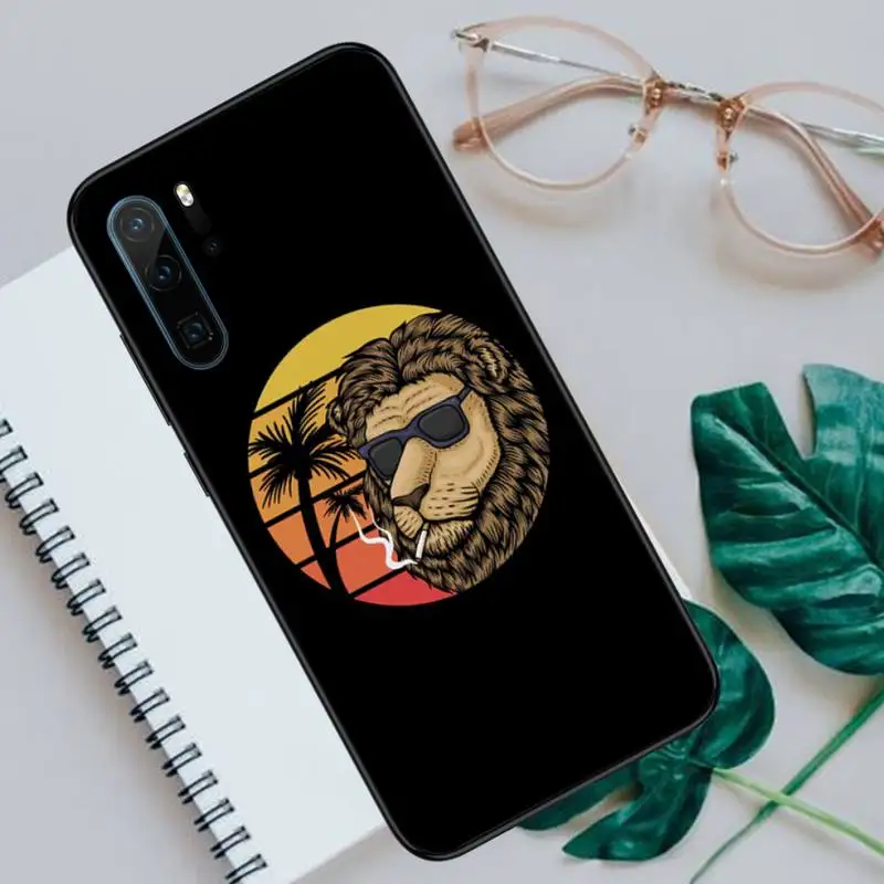 

animal dog tiger color Phone Case For Huawei P40 P20 P30 lite Pro P Smart 2019 Mate 40 20 10 Lite Pro Nova 5t