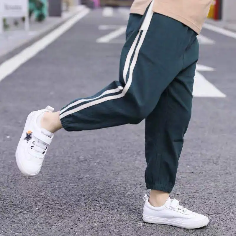 Детские штаны для мальчиков брюки одежда 2020 Новые популярные повседневные