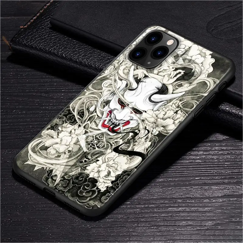 Чехол для Apple iPhone 13 12 11 SE XS XR X 7 8 6 5 S mini Plus Pro MAX 2020 Черный силиконовый чехол с