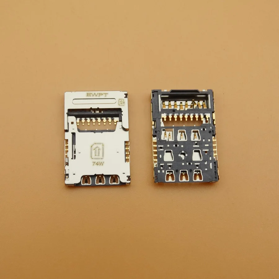 10 шт./лот устройство для чтения Sim-карт слот модуль-держатель соединитель LG K9 LM-X210