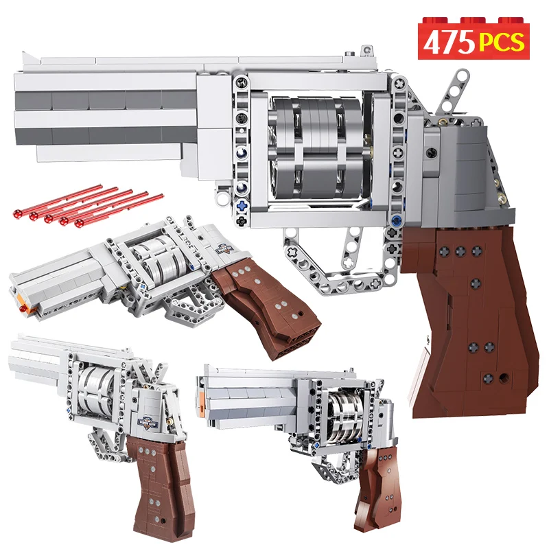 Строительные блоки городская полиция SWAT оружия револьвера строительные военная