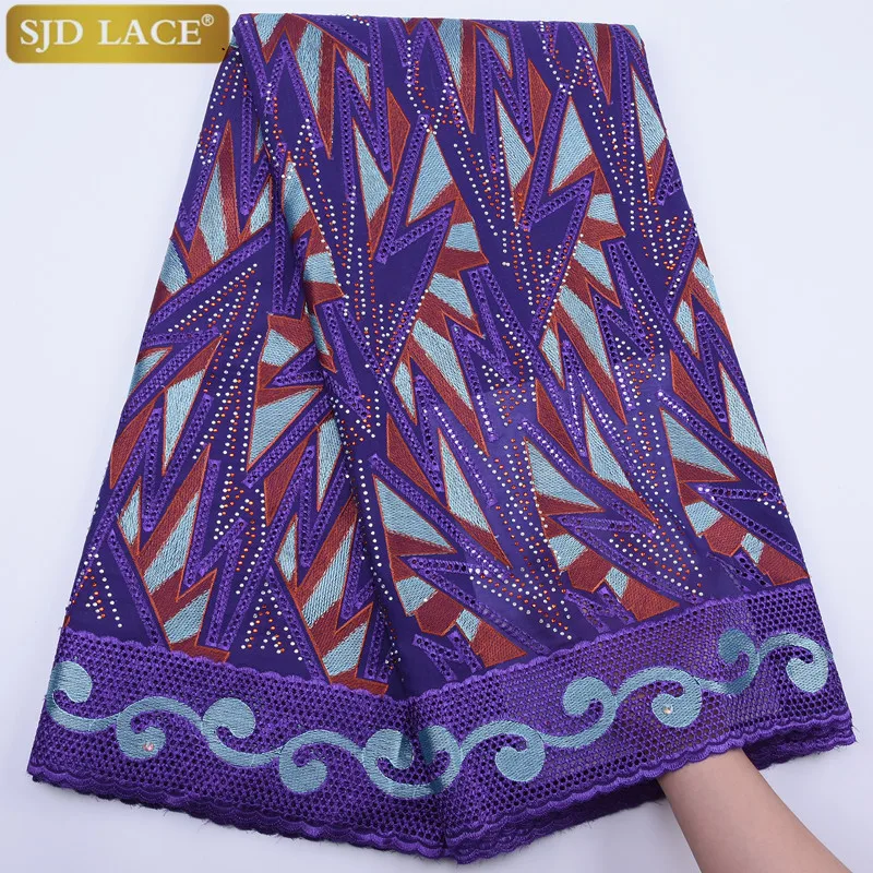 

Swiss Voile Lace In Switzerland African Lace Fabric With Stones High Quality African Swiss Lace Fabric For Prom Dress A1769