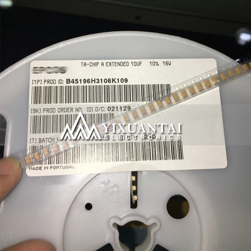 

10pcs/lot 50pcs/lot 100pcs/lot Free shipping 100% original B45196H3106K109 B45196H3106 B45196 SMD