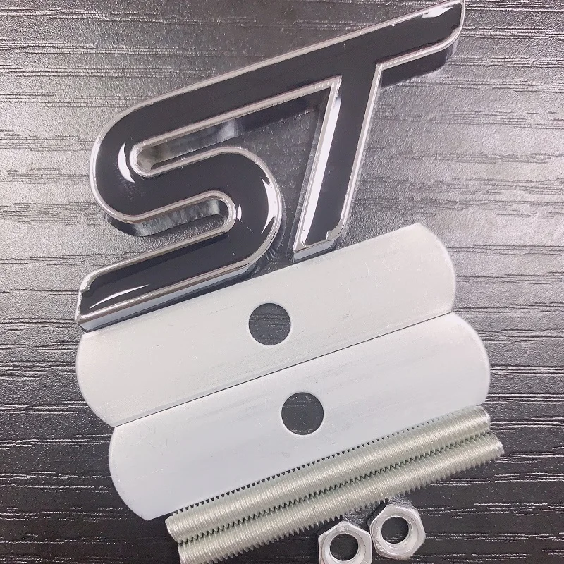 

10pcs wholesale 3D Car Sticker Sport Emblem Auto Badge Decal For Ford ST Logo Fiesta Ecosport 2009 - 2015 Focus Car Styling