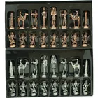 Большой размер Металл египетские шахматы камень древние предметы, подарок орнамент безделушки