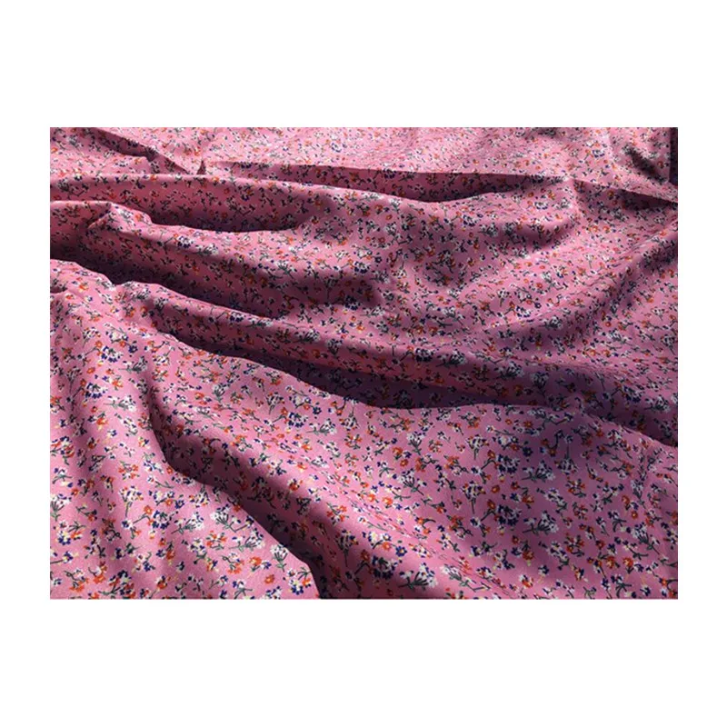 

Custom printed chiffon velvet polyester fabric 145cm width trousers shirt camisole dress fabric can be customized