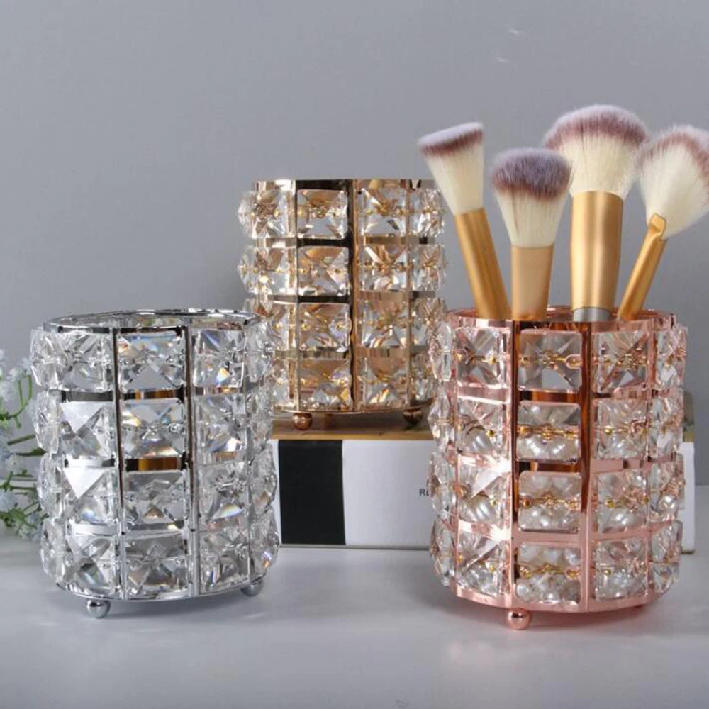 Хрустальная коробка для хранения ювелирных изделий Европейская металлическая