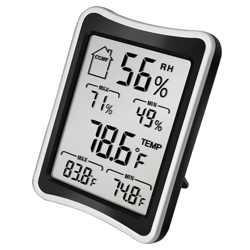 Цифровой Комнатный термометр гигрометр датчик влажности Максимальная