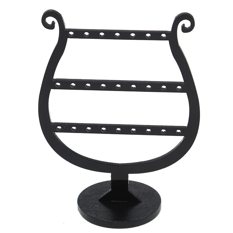 

Новинка, модные серьги-гвоздики с 25 отверстиями, демонстрация ювелирных изделий, пластиковая витрина для ювелирных изделий, металлическая ...