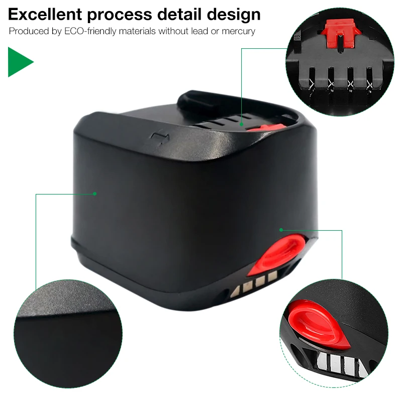 Литий-ионный аккумулятор 18 в 9800 мАч для инструментов Bosch PBA PSB PSR PST Home &amp Garden Tools