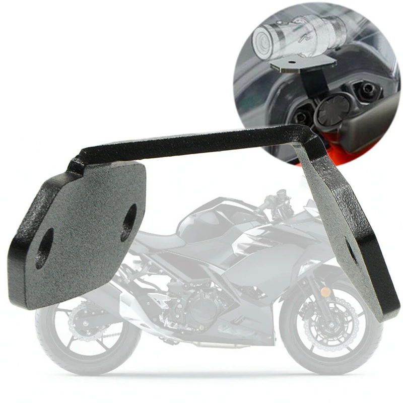 Для Kawasaki Ninja 400 2018 2019 подставка для автомобильного регистратора сиденье левое DVR