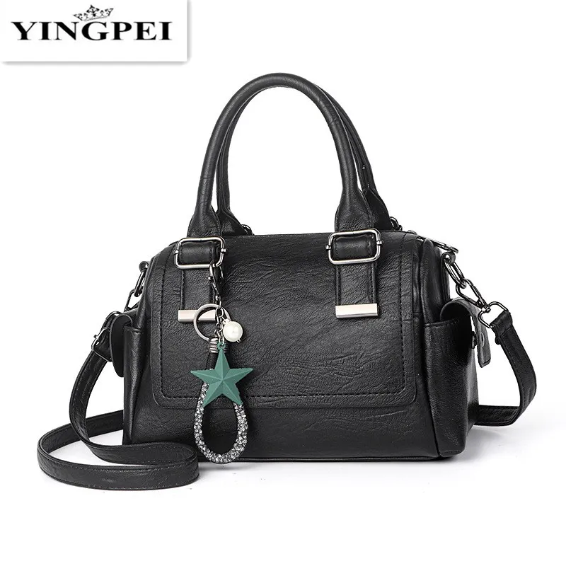 

Vintage Stone Pattern Shoulder Crossbody Bags for Women Luxury Brand Designer Women's Handbags Female Pu Leather Tote Bag