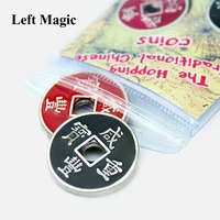 the hopping traditional chinese coins magic tricks close upprofessional coin magic propsillusionfunmagician coin jumping