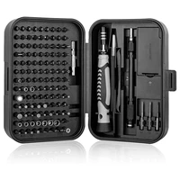 upgraded precision screwdriver set 130 in 1 with 120 bits repair tool kit magnetic screwdriver kit with mini built in box