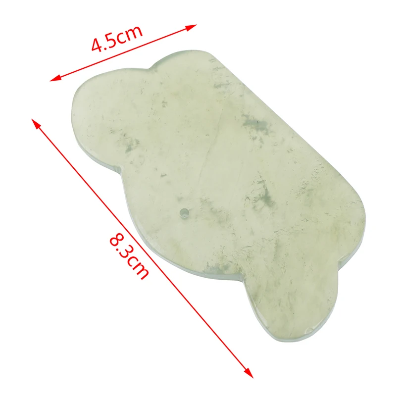 Natural Gua Sha SPA Jade Guasha Board Scraching Facial Eyes Scraping Massage Tool Health Care Beauty Acupoints Plate Massager |