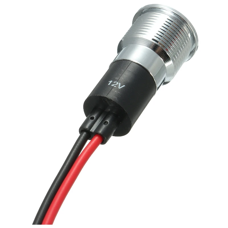 12V 16 мм светодиодный Панель Pilot Dash светильник индикаторная лампа