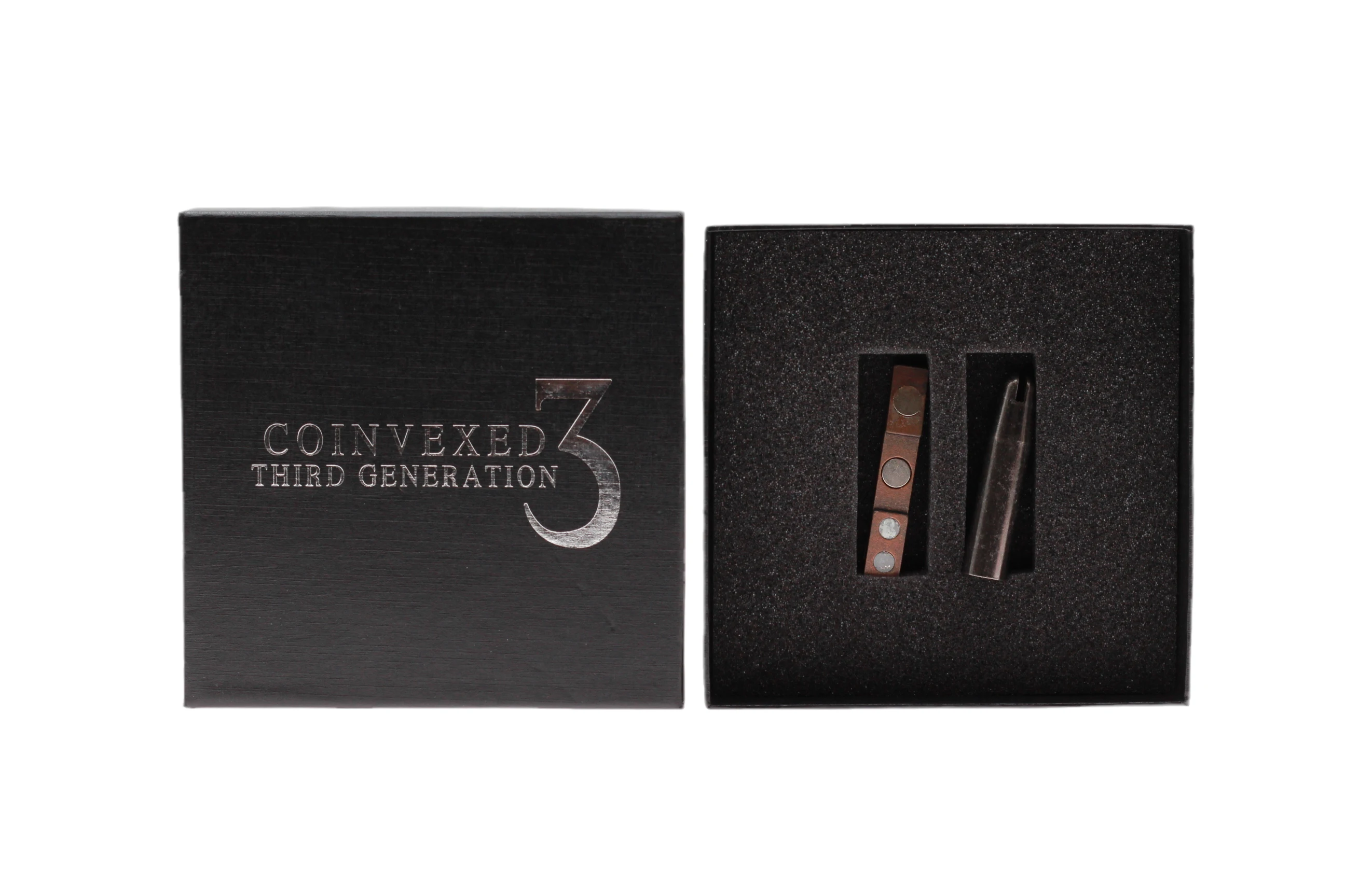 Coinvexed 3 третьего поколения (DVD + трюк) монета изгиба Magica этап Иллюзия ментализма
