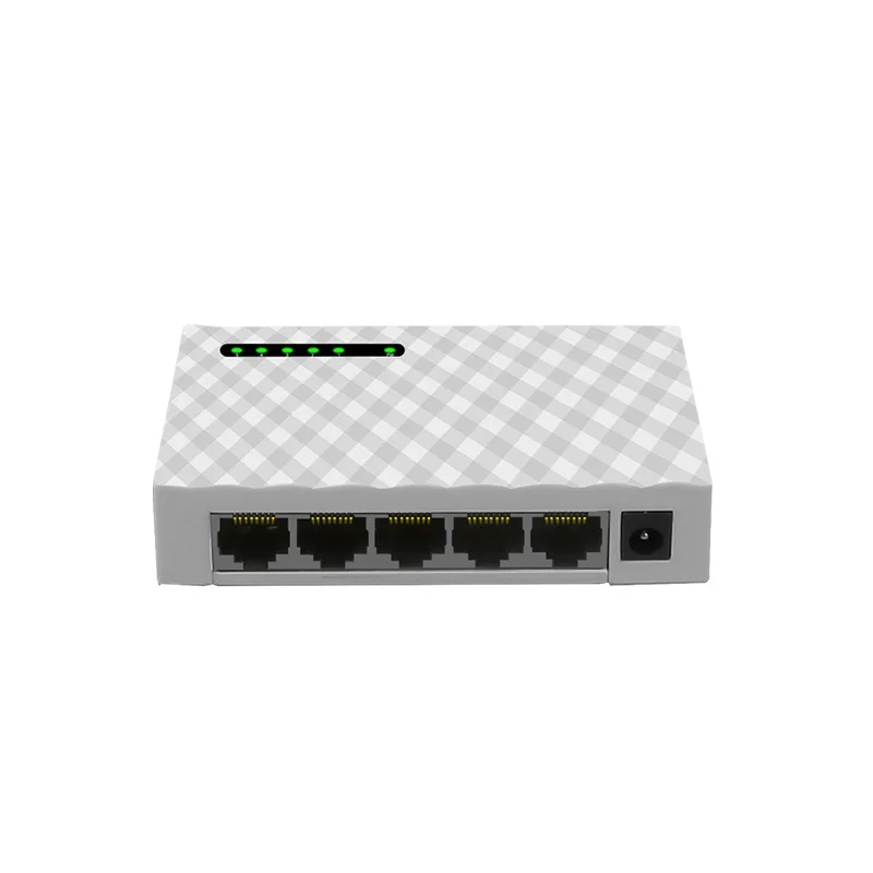 DIEWU DW-SW7530-T5 5  10/100 / Gigabit Switch HUB LAN Ethernet        SPD