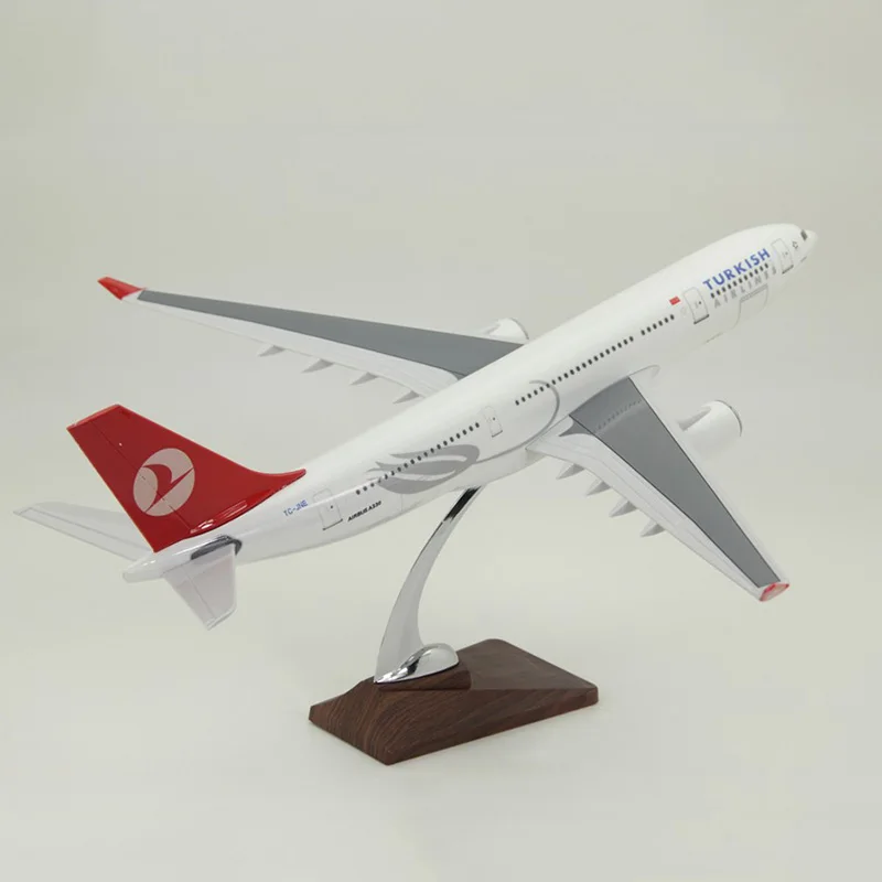 47 см 1:150 масштаб Airbus airlines Air TURKISH A330 самолет Турция модель воздуха w сплав база