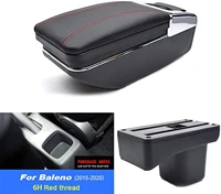 car armrest for suzuki baleno 2015 2021 central console box auto interior accessories parts arm rest with cup holder and ashtray