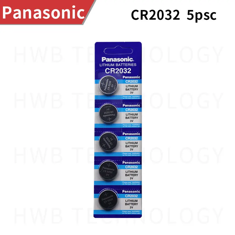 15 шт. оригинальный бренд для PANASONIC cr2032 cr2025 cr2016 3v кнопочная монета литиевые батареи