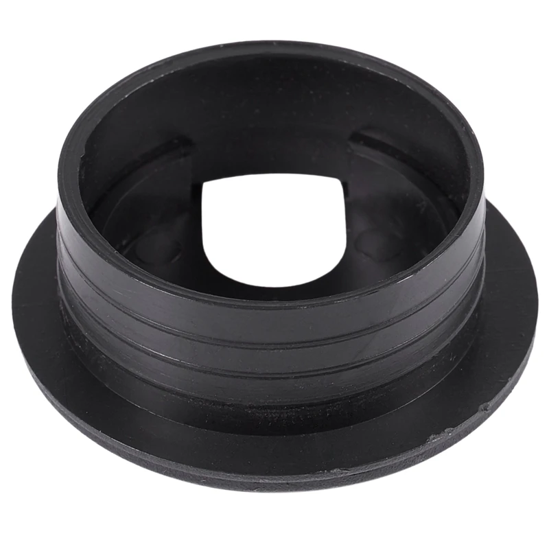 Черный круглый пластиковый компьютерный стол кабель втулка отверстие крышки 35