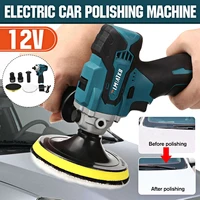 blmiatko 12v electric car polisher 73mm auto polishing machine sander buffing sanding waxing tools car accessories power tools