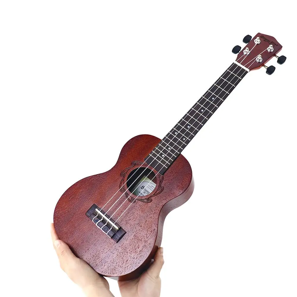 Сильный ветер укулеле 23 дюймов Ukelele концертный палисандр Акустическая гитара мини Гавайи полный комплект укулеле гитара для начинающих детей