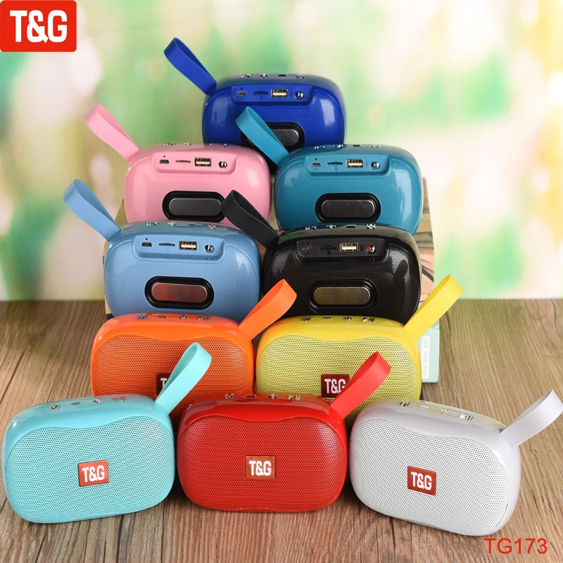 Мини-Колонка T & G TG173 портативная беспроводная с поддержкой Bluetooth