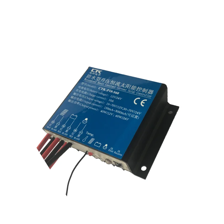 

Контроллер солнечной уличной лампы 12 В 24 В 10 а/40 Вт 60 Вт, контроллер солнечной батареи с повышенным постоянным током