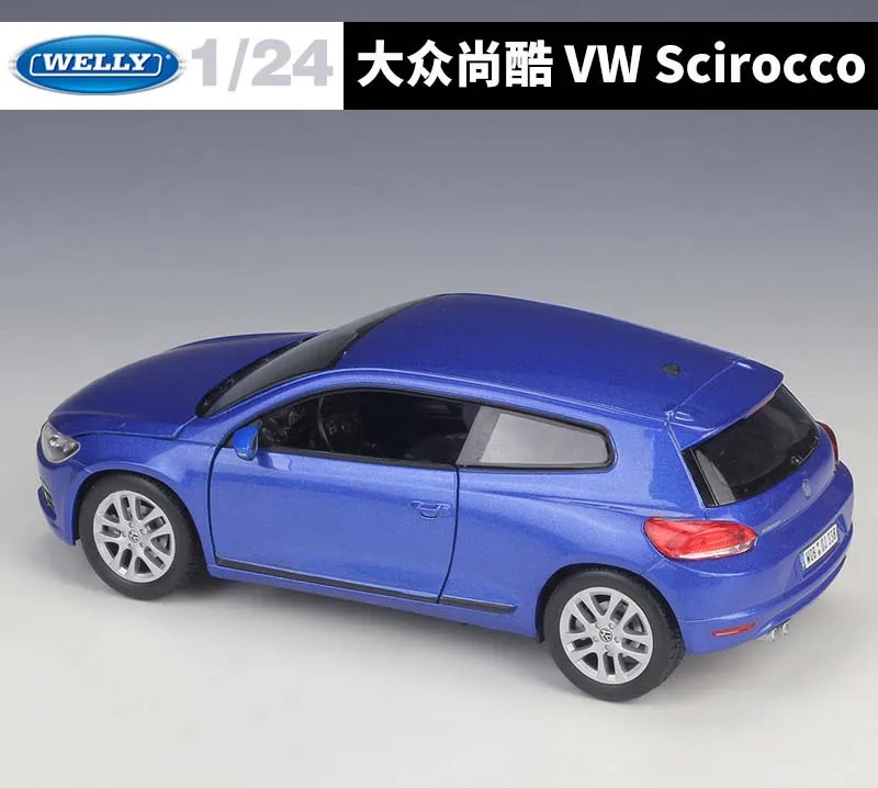 Резиновые литья под давлением 1:24 автомобиля Volkswagen Scirocco Модель Классический VW