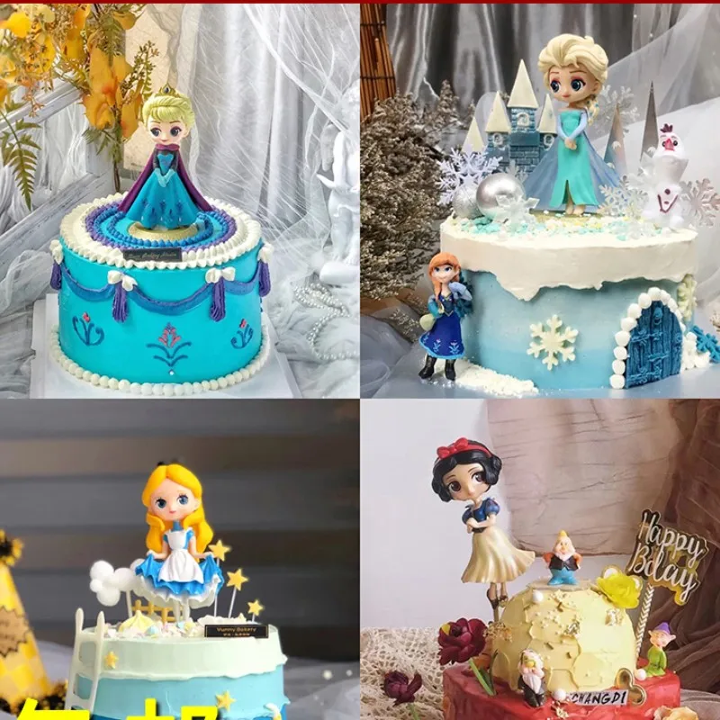 Принцесса Кекс украшение для кексов Топпер мультфильм белая все Русалка Девушки