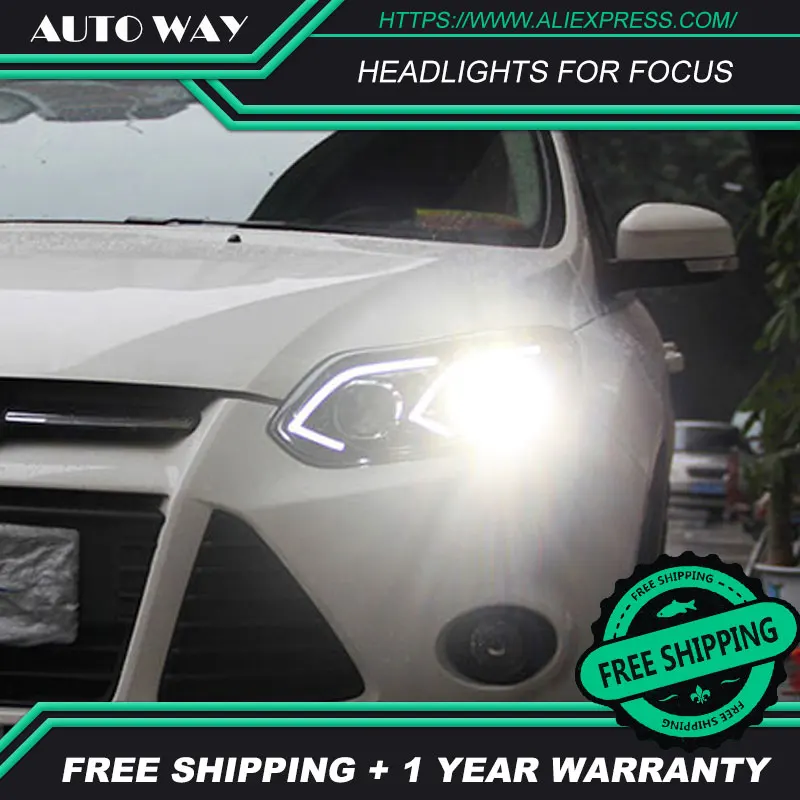 Стайлинг автомобиля светодиодные HID Rio светодиодный Ford Focus фары передняя фара