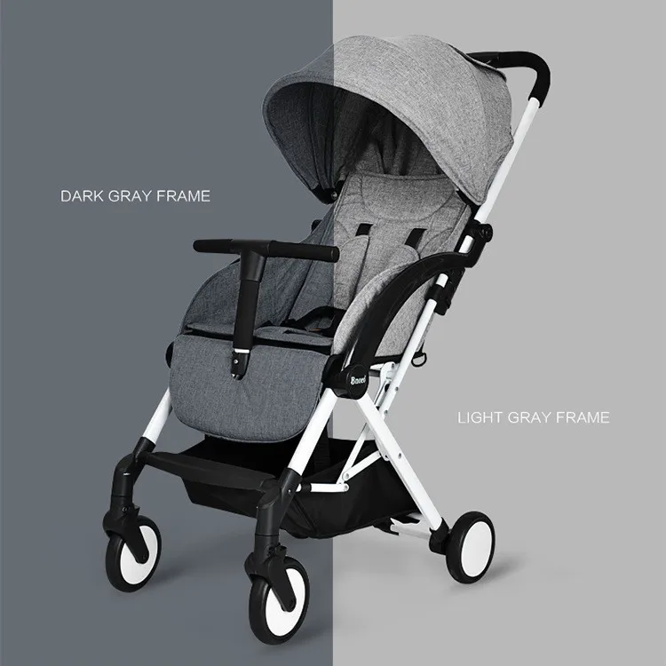Luxury Baby Stroller Lightweight Walking Foldable Travel System Prams For Newborns Baby Trolley Carriage