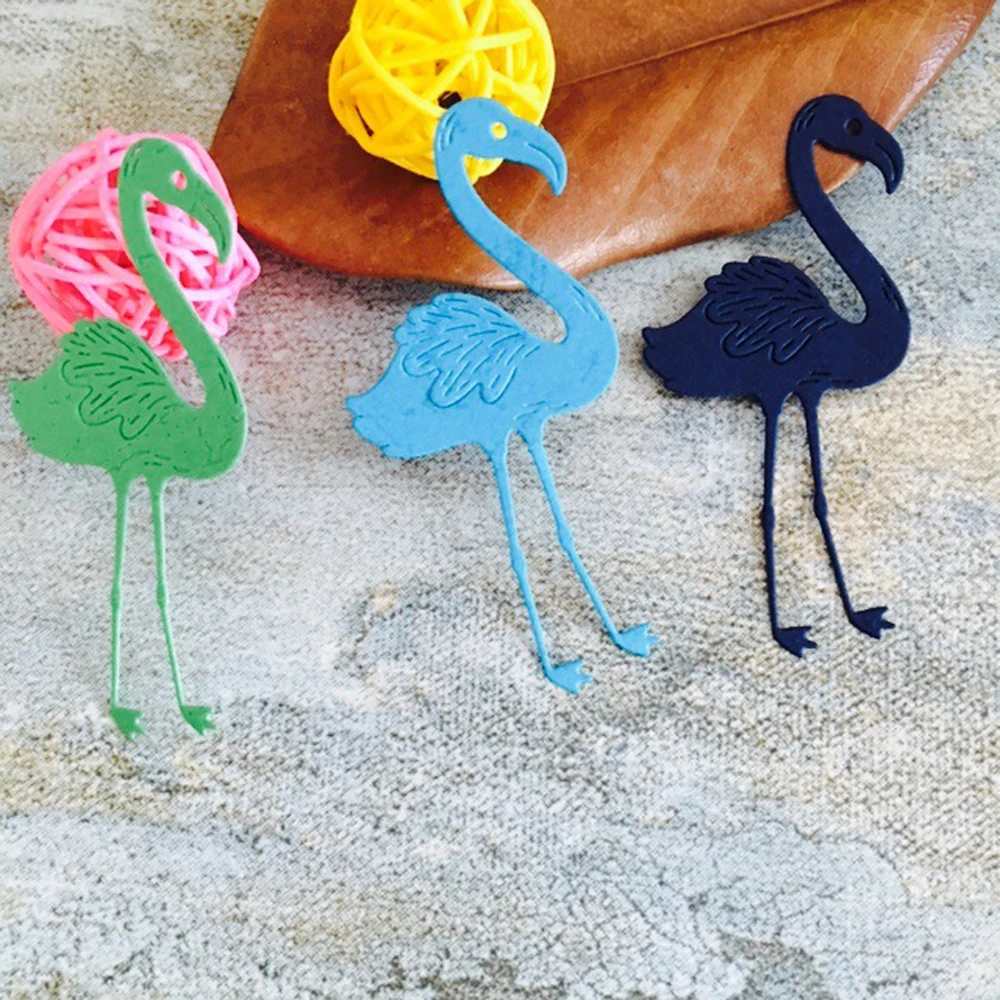 Штампы для резки металла с изображением фламинго штампованные трафареты