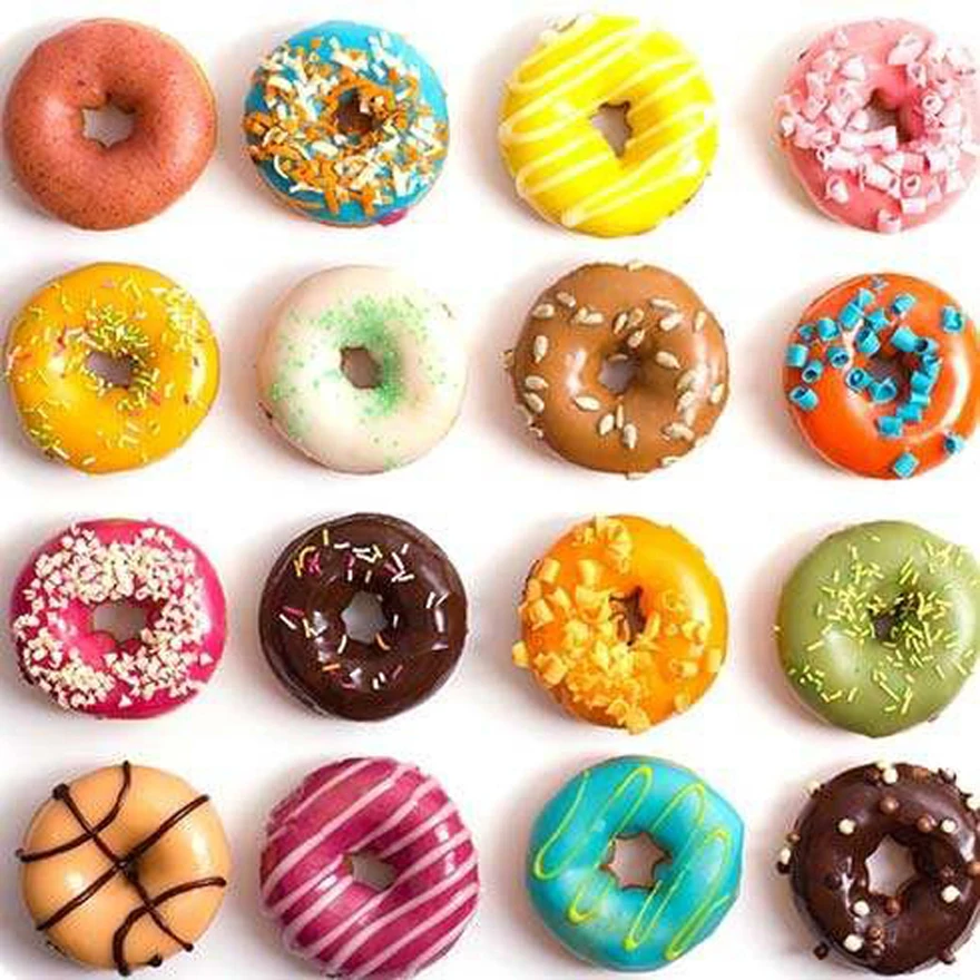 Форма для торта в виде пончика сковорода из пищевой стали с 12 отверстиями