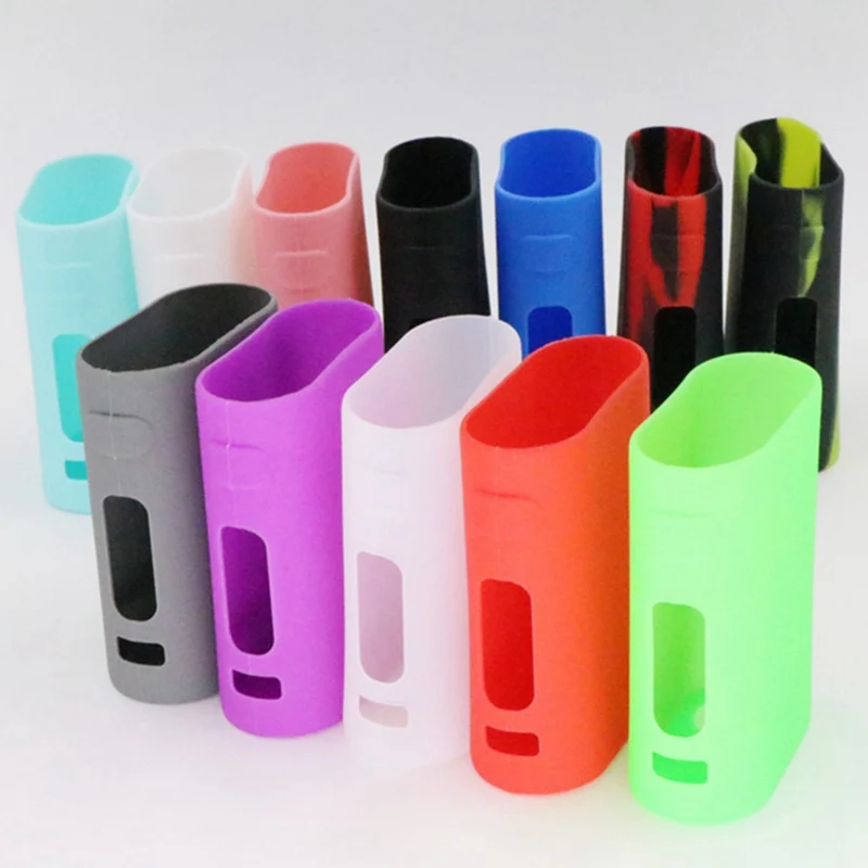 Fashion Silicone Case Sleeve Colorful Protective Cover Skin Suitable For El^eaf ISt^ick Kit 75w Box Mod 11 Colors | Дом и сад