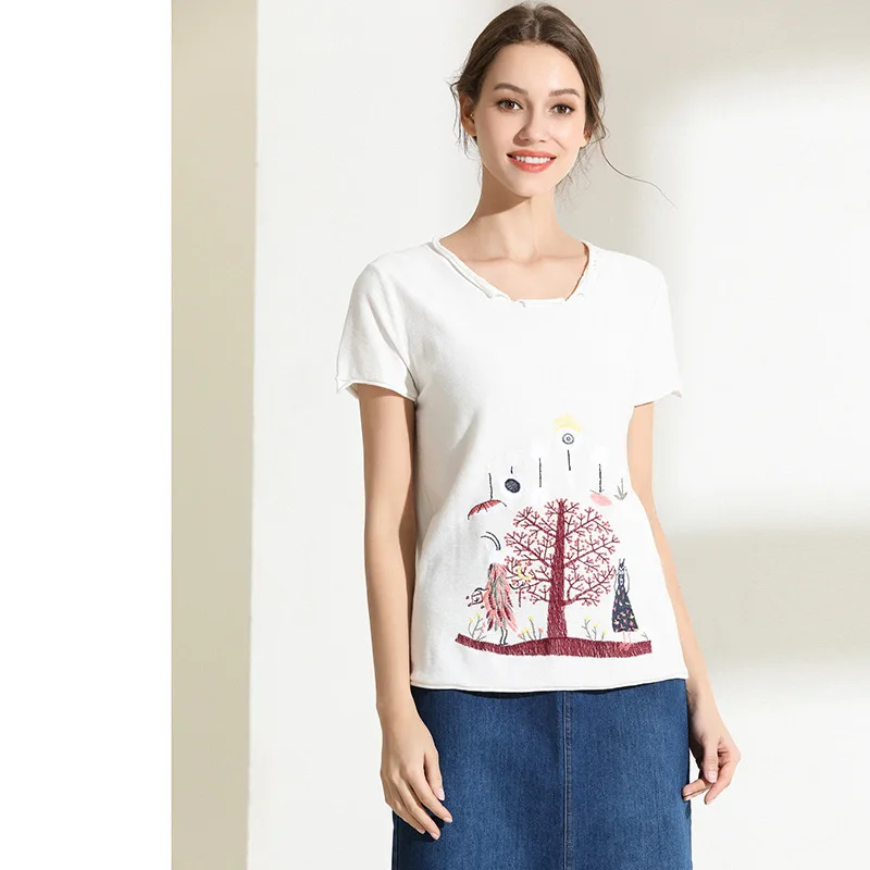 Женская футболка рубашка палка для игры милые футболки женские модные брендовые