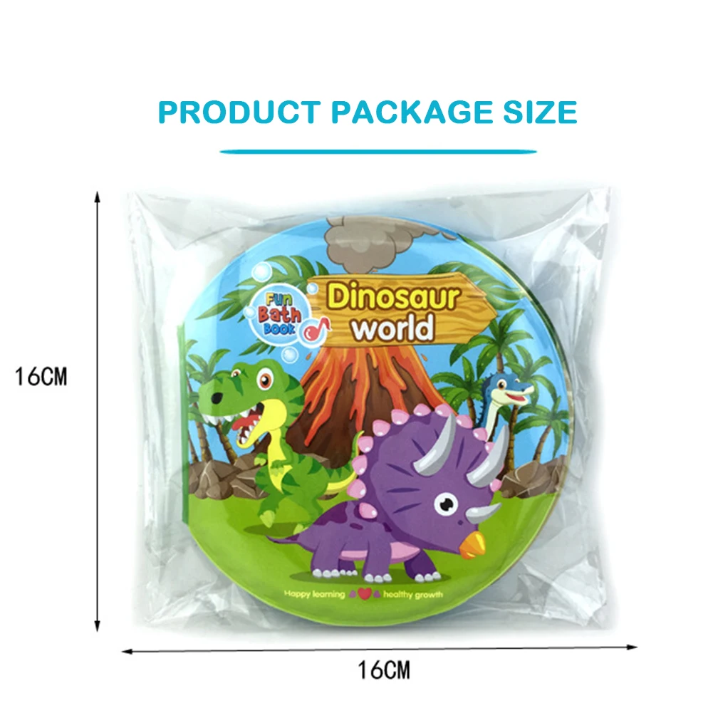 

Baby Early Education Animal Cloth Book Learning Toys Children's Educational Dinosaur Educational Bath Toys