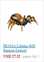 Реалистичные RC Скорпион Инфракрасный пульт ДУ звуки мигающие глаза дети взрослые игрушка-лучший подарок