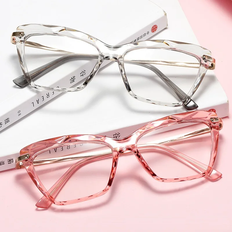 Оправа для очков чтения CRSD квадратная с кристаллами многосекционная работы за