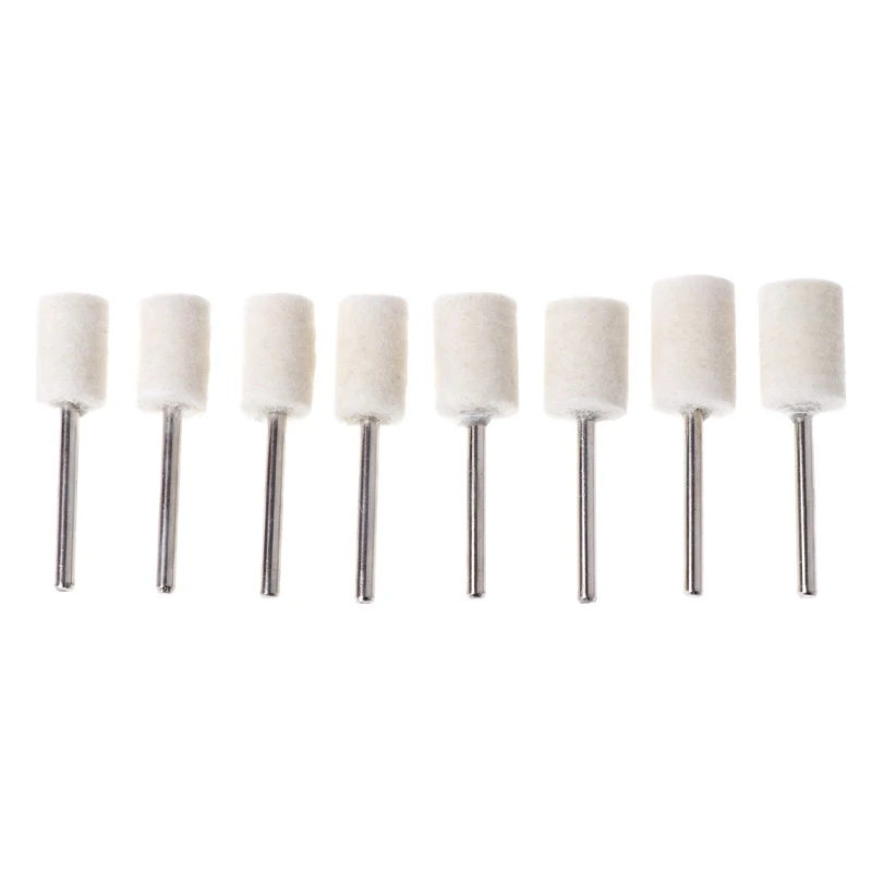 

76Pcs Felt Grinding Pad Polishing Wheels Soft Brushes Kit for dremel Rotary Tool