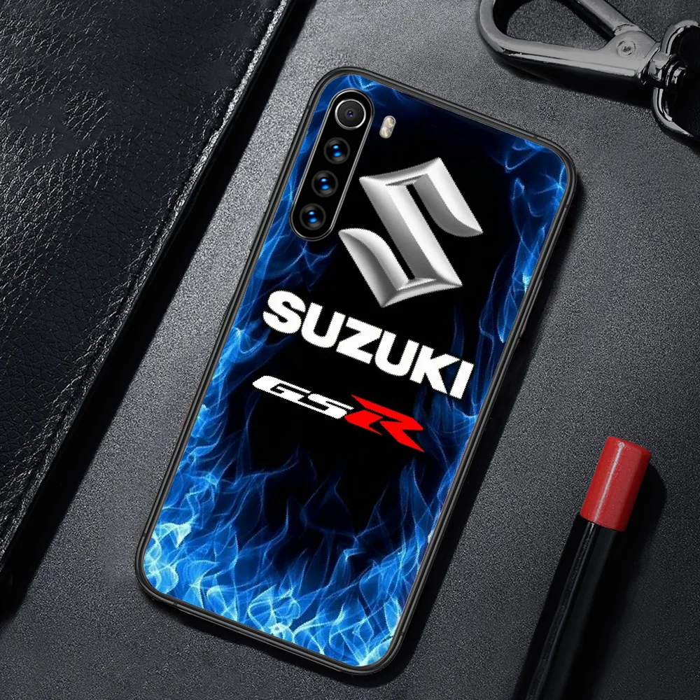 

Suzuki Gsxr Gsx R Car Phone Case Cover For XIAOMI Redmi Note 3 4 4X 5 6 7 8 9 Pro T S Max black Waterproof Trend Funda Luxury