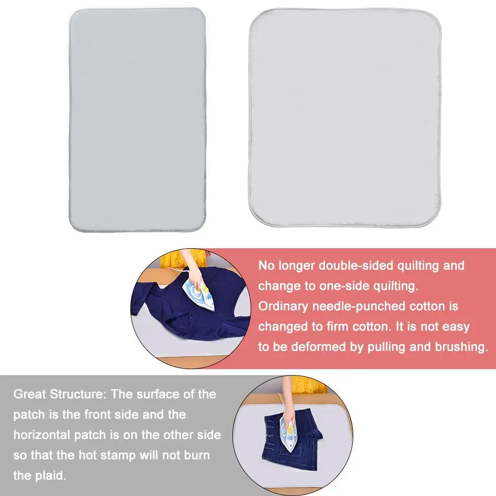 Портативная гладильная доска с силиконовой прокладкой термостойкий чехол для