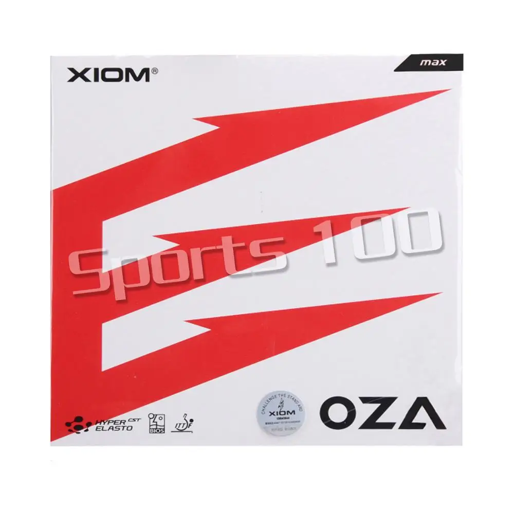 

XIOM OZA (Tacky Rubber + BIOS Sponge, Spin & Control) Table Tennis Rubber Ping Pong Sponge Tenis De Mesa