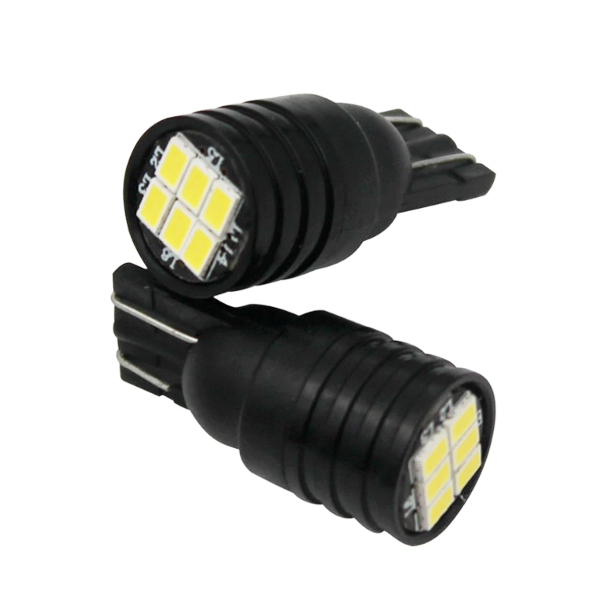 

2Pcs T10 LED 12v 24v Car Dome Map Reading Bulbs W5W LED White Canbus Car Number Plate Light