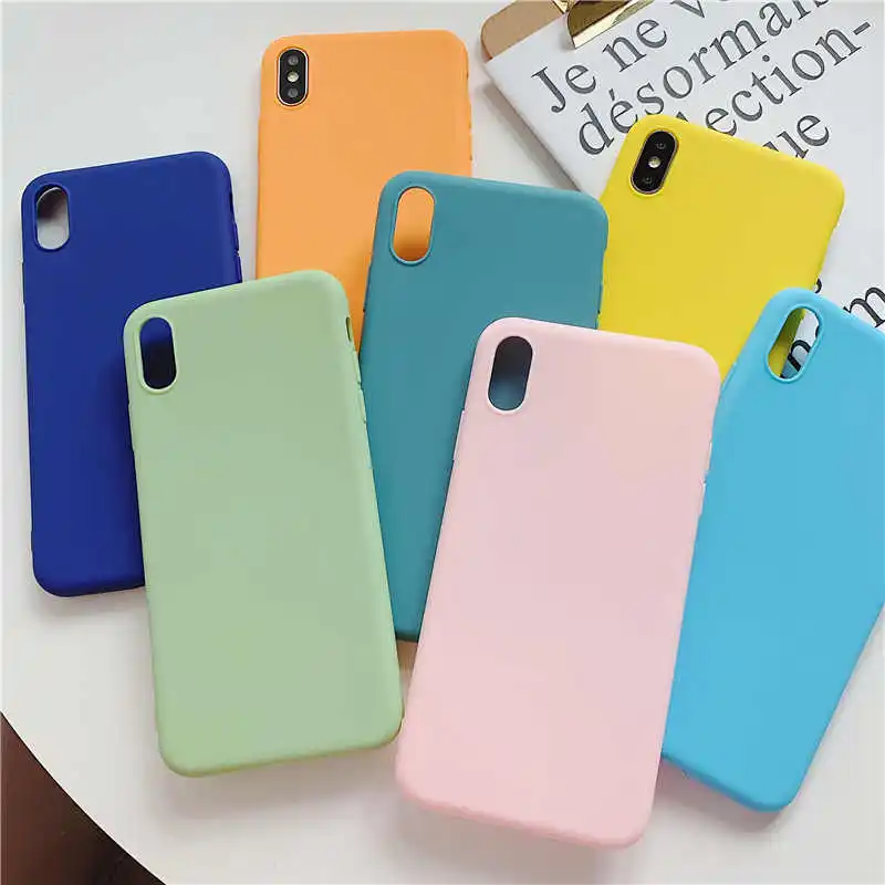 Мягкий чехол карамельного цвета для OPPO Reno R15 Pro R17 K1 R15X K3 F5 A73 A83 A1 A3 A3S A7 F9 A7X A77 F11 A37 A57