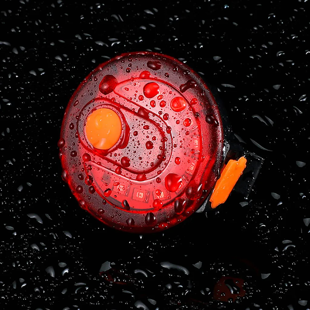 Велосипедный задний фонарь USB RechargeableLED велосипеда Предупреждение Безопасности